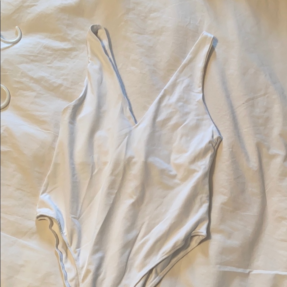 Zara White Bodysuit